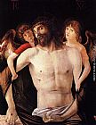 The Dead Christ Supported by Two Angels by Giovanni Bellini